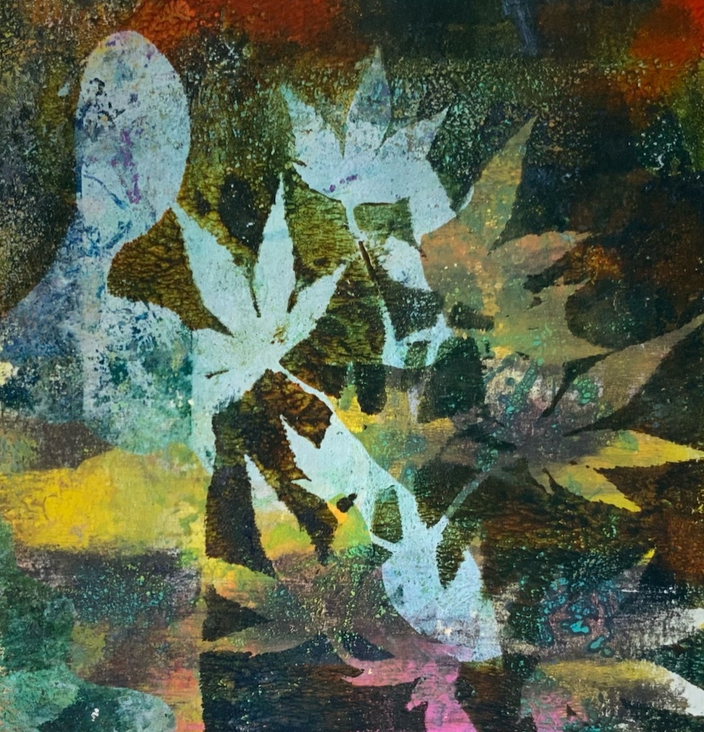 Leafy – artwork by Sande Smith cropped